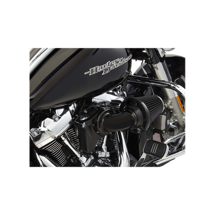 Harley-davidson street glide exhaust system with Monster Sucker Air Cleaner Kit For Harley 08-16 FLT/16-17 FLST & FXDLS (FBW) Black from Arlen Ness.