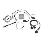 A set of ThunderMax ECM With Integral Auto Tune System For Harley 2004-2013 wires and cables for an Auto Tune System-equipped car.