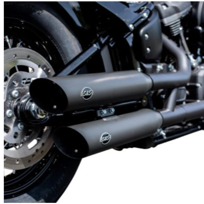 Slash Cut Race Slip-On Mufflers For Fatboy, Lowrider and Breakout