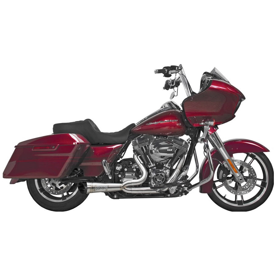 ツーブラザーズ　ハーレーTC88 Two Bros. Shorty 2-into-1 Stainless Exhaust System for Harley