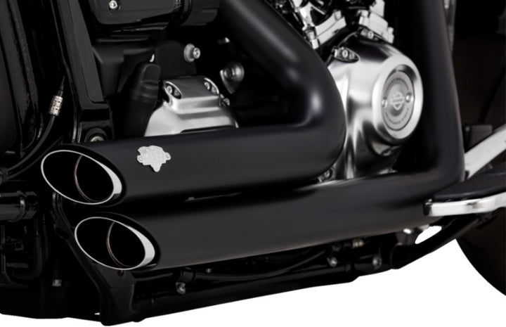 Vance & Hines Shortshots Staggered ブラック Vance & Hines Shortshots Staggered Exhaust Black 47221