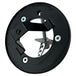 Two TC Bros. Louvered Air Cleaner kits for Harley-Davidson CV carburetors and EFI throttle bodies are displayed on a white background, each with a high-performance air filter, black or chrome cover, mounting brackets, screws, and hardware.
