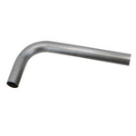 TC Bros. Mandrel Bent Elbows for Custom Exhaust—set of four metal pipes, each bent at different angles, perfect for Harley-Davidson exhaust upgrades or custom projects.