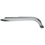 Curved chrome Mid-USA Chrome Chain Guard for 1936-1957 Harley-Davidson Big Twin and Custom motorcycles.