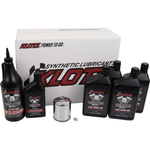The Klotz Complete Fluid Exchange Kit for Harley-Davidson Evolution Sportster includes oil, gear lube, an oil filter, and more—everything you need for your next Sportster oil change.