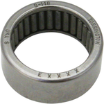 S&S Cycle S&S Inner Cam Bearing for 1999-2006 Harley-Davidson Twin Cam—cylindrical metal needle roller bearing with visible engraved text, featuring inner needle rollers and a smooth outer surface; ideal as an OE replacement inner cam bearing for Harley-Davidson Twin Cam engines.