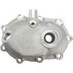 Cast aluminum S&S Kicker Cover for 1936-1986 Harley-Davidson Big Twin transmission featuring multiple bolt holes and threaded ports.