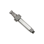 Drag Specialties Kickstarter Shaft for 1936-1986 Harley-Davidson Big Twin with a metal, stepped, cylindrical body and a threaded end.