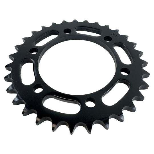 A Yamaha XS650 31T OVERDRIVE Rear Sprocket by Moto Iron® on a white background.