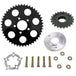 TC Bros. Belt-to-Chain Conversion Kit for Harley-Davidson Sportster 2004–2022—includes motorcycle sprockets, washers, and bolts. Ideal for converting your 2004–2022 Sportster from belt to chain drive with TC Bros. quality parts.
