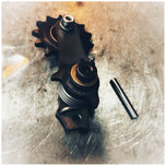 A Single Sided Weld On Chain Tensioner - 530 Sprocket, suitable for welding, from Monster Craftsman, on a metal surface.