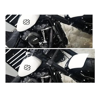 Invisivin Magnetic Vin Sticker Cover - 2018+ Softail VIN number.