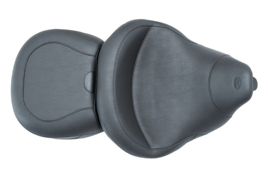 The Mustang Super Touring Seat - Vintage - Driver Backrest - FL '08-'24 offers a comfortable ride with the added support of a Driver Backrest.
