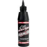 A 250ml bottle of Renthal Synthetic Chain Lubricant with a black twist-cap nozzle, designed for superior corrosion resistance.