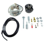 Moto Iron® Advance Unit Assembly for Sportster, Big Twin, and FXD models displayed on a white background with wiring, hardware, and distributor components for seamless performance.