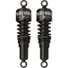 Two black Burly Slammer Shocks for 1988-2003 Harley-Davidson Sportster, featuring coil springs.