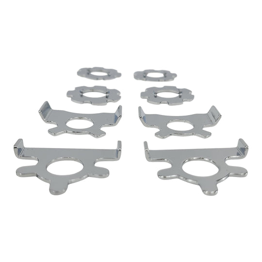 A group of Moto Iron® Locking Washer Kit For Vintage Style Springer Rockers.