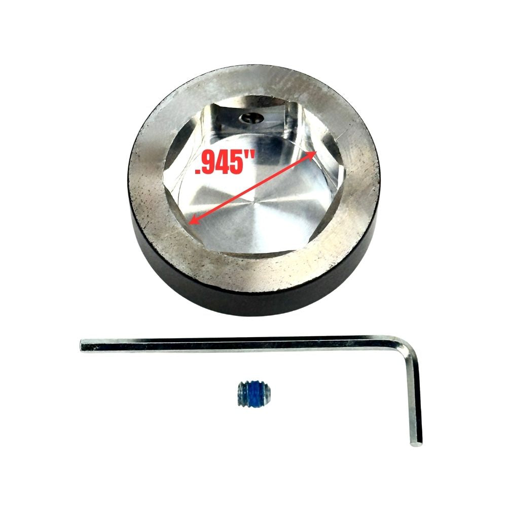 Moto Iron Steering Stem Bolt Cover for Harley-Davidson 39mm