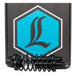 Pair of black Legend Suspensions Revo FL Shocks - Black - Standard Springs - 13" - FL '99-'24.