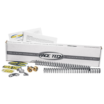 Race Tech Suspension Gold Valve & Fork Spring Kit - 41mm (.95 kg) for 02-05 Electra Glide & Road Glide with various components.