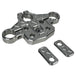 The TC Bros. Pro Series Top Triple Clamp for Harley-Davidson Touring 2014-2023 includes silver and black parts with matching components—perfect for your next handlebar upgrade.