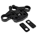 The TC Bros. Pro Series Top Triple Clamp for Harley-Davidson Touring 2014-2023 includes silver and black parts with matching components—perfect for your next handlebar upgrade.
