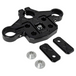 The TC Bros. Pro Series Top Triple Clamp for Harley-Davidson Touring 2014-2023 includes silver and black parts with matching components—perfect for your next handlebar upgrade.