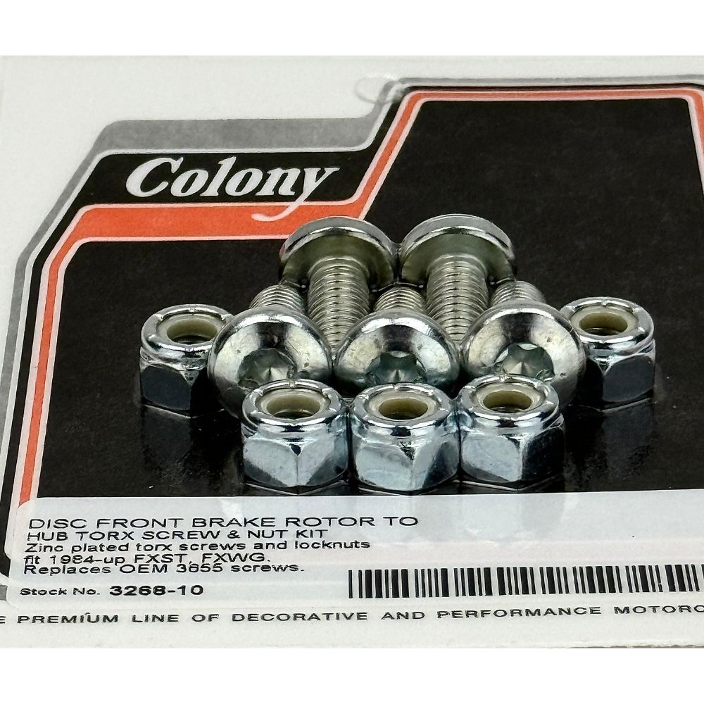 Torx Screws & Locknuts, Motorcycle Parts | TC Bros.