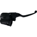 Two Drag Specialties Front Master Cylinder brake levers, one black and one chrome, for 2016-2024 Harley-Davidson Road Glide motorcycles, are displayed side by side on a white background.