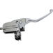 The Drag Specialties Front Master Cylinder for 2017-2025 Harley-Davidson Touring, available in chrome or black, is shown on a white background—ideal for upgrading your Electra Glide or Street Glide.