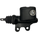 Two Drag Specialties Rear Master Cylinders for 2008-2025 Harley-Davidson Touring are shown side by side—one with a chrome finish on top and one with a black finish below, both viewed from the side.