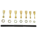 A set of Lang Tools Metric Thread Chaser/Restorer Kit - 15 Piece, suitable for repair or restorer kit.