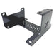 TC Bros. Engine Stand for 1999-2017 Harley Twin Cam A Motor (Touring & Dyna); black metal bracket with "TC BROS" cutout and multiple bolt holes—sturdy support for your engine.