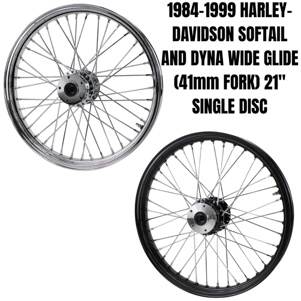 Harley-Davidson 社外Fホイール　STURGIS 21×2.15 21x2.15 Front Wheel Rim Hub for Harley Softail Fat Boy Heritage
