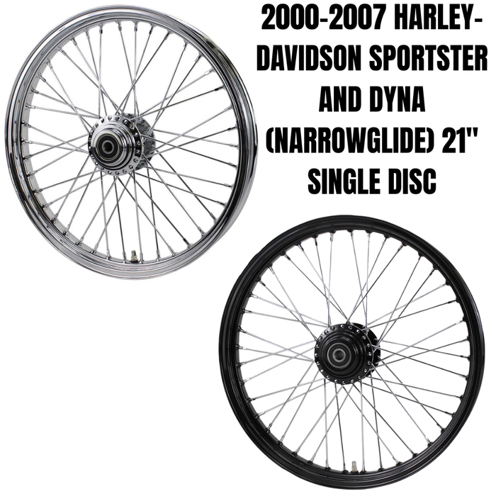 ハーレー 21インチフロントホイール スポーツスター 2000年~2007年 ハーレー 21インチフロントホイール スポーツスター 2000年~2007年