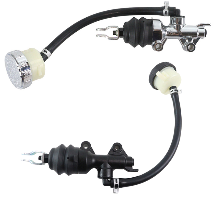 Wyatt Gatling Rear Brake Master Cylinder for 2007-2013 Harley-Davidson Sportster, designed for precise fluid transfer and pressure control in brake systems.