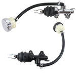 Wyatt Gatling Rear Brake Master Cylinder for 2007-2013 Harley-Davidson Sportster, designed for precise fluid transfer and pressure control in brake systems.