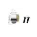 A metal object with screws and an S&S Cycle Hydraulic Cam Chain Tensioner Kit for 2007-&
