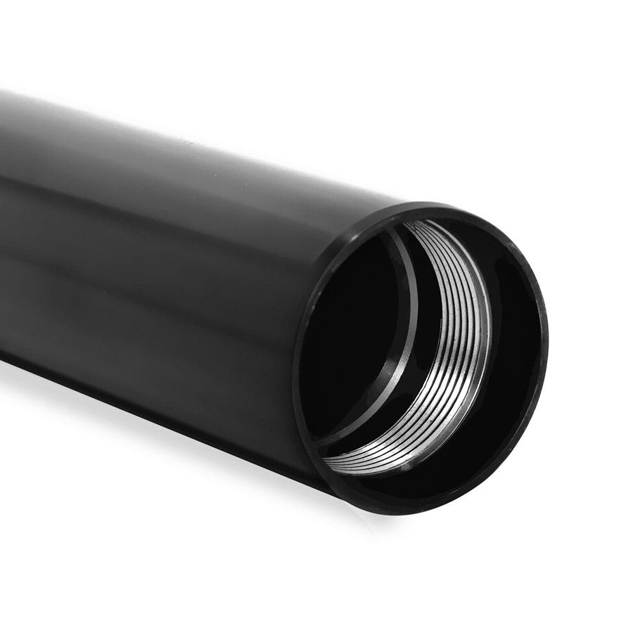 Black DLC Coated Fork Tubes "+2" Length" 39mm for Sportster/ Dyna Narrow Glide
