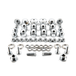 A set of Yamaha XS650 Top End Fastener Set - 1970-1971 nuts and bolts by XS-Performance, consisting of 54pc, on a white background.