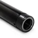 A black tube with a TC Bros. Black DLC Coated Fork Tubes "Stock Length" 49mm for FXD/FXDWG Dyna Wide Glide.
