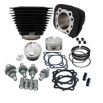 Harley-Davidson Sportster Models ranging from 883cc to 1200cc are known for their powerful performance and timeless design. With the addition of the Hooligan Kit - 883cc to 1200cc for 2000-'21 HD Sportster Models - Wrinkle Black by S&S Cycle, these models are even more impressive.