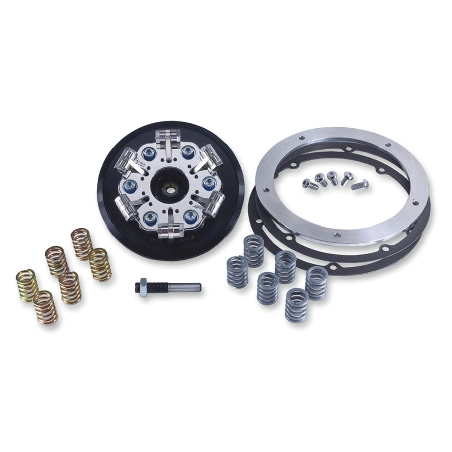 The Barnett Low Profile Lock Up Clutch Kit - '99-'21 Big Twin by Barnett is suitable for Harley-Davidson Big Twin motorcycles from 1998-2017, including springs.