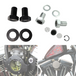 Harley-Davidson aftermarket carburetor filter kit with TC Bros Breather Bolts For 1991-2022 Sportster & EVO Big Twin for improved crankcase venting.