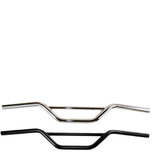 TC Bros. 1" Enduro Handlebar by TC Bros., a black metal BMX-style handlebar with a crossbar, shown against a white background.
