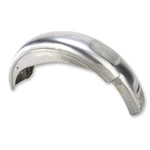 A silver Drag Specialties rear fender (1973-1978 Ironhead Sportster OEM# 5961173A) on a white background.