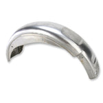 A silver Drag Specialties rear fender (1973-1978 Ironhead Sportster OEM# 5961173A) on a white background.