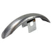 A black HardDrive Plain Narrow Front Fender for Sportster Fits 35mm & 39mm Front Ends w/ 18, 19 or 21 in Narrow Rims on a white background.