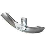 A black HardDrive Plain Narrow Front Fender for Sportster Fits 35mm & 39mm Front Ends w/ 18, 19 or 21 in Narrow Rims on a white background.