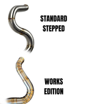 Four SP Concepts exhaust systems for 1996-2016 Harley-Davidson Touring bikes are shown, including a close-up of a stainless steel SP Concepts exhaust installed on a bike.